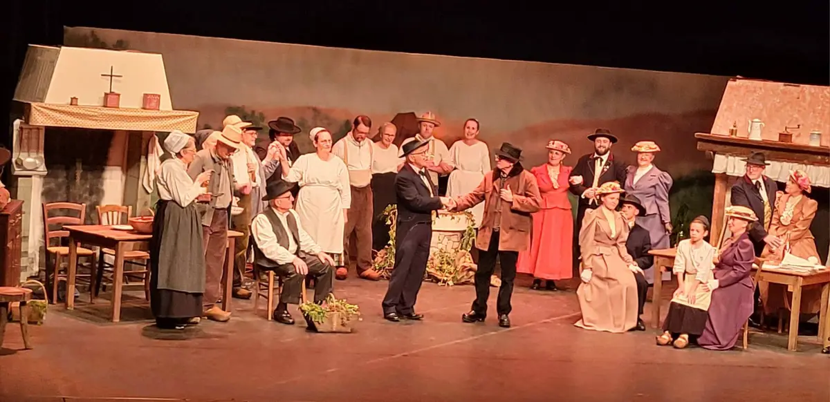 Veillée Limousine avec les pastoureaux de la Valoine : club du 3ème âge La Fleur de l'âge