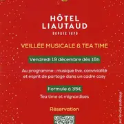 Veillée musciale & tea time au Liautaud