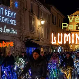 Véloparade des Lumières à Saint-Rémy-de-Provence
