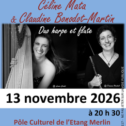 Vendredi culturels :Concert Duo harpe et flûte