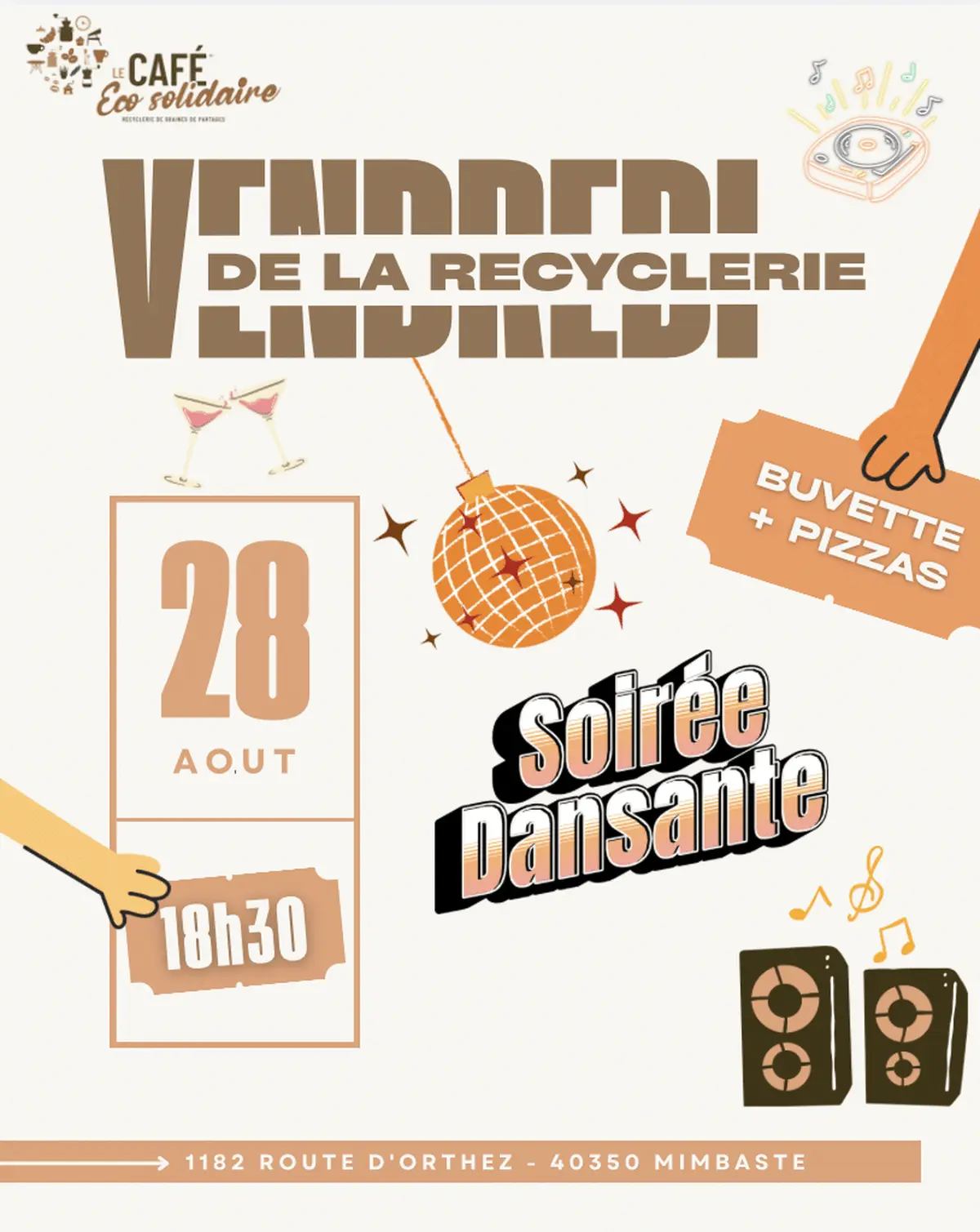 Vendredi de la Recyclerie – Soirée Dansante