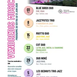 Vendredis musicaux au Domaine Terre de Mistral