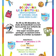 Venez découvrir le BaskeetBall et amusez-vous !