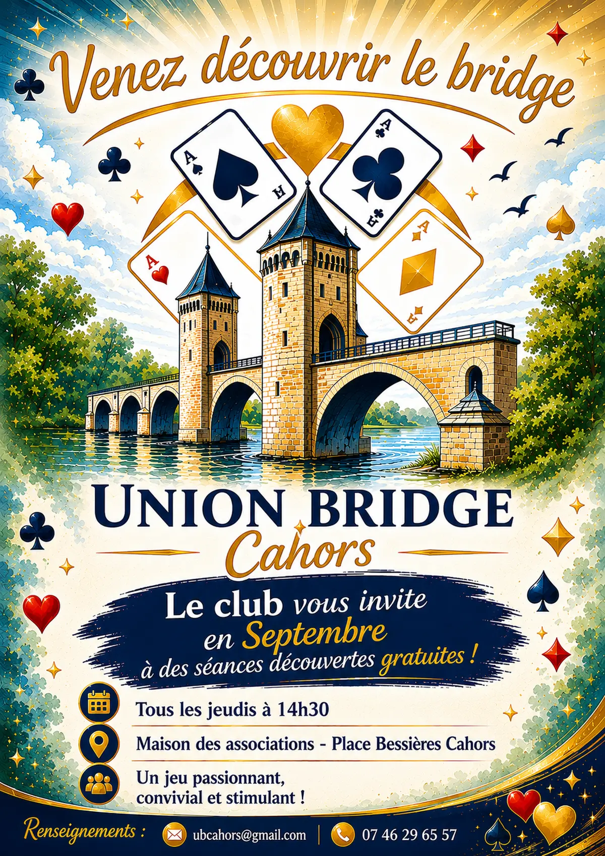 Venez découvrir le bridge