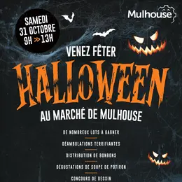 Venez fêter Halloween au Marché de Mulhouse