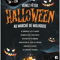 Halloween au Marché de Mulhouse DR