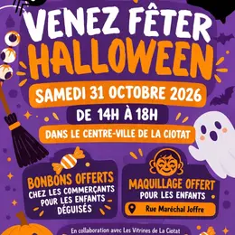Venez fêter Halloween dans le centre-ville de La Ciotat