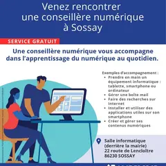 Venez rencontrer une conseillère numérique à Sossay
