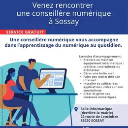 Venez rencontrer une conseillère numérique à Sossay
