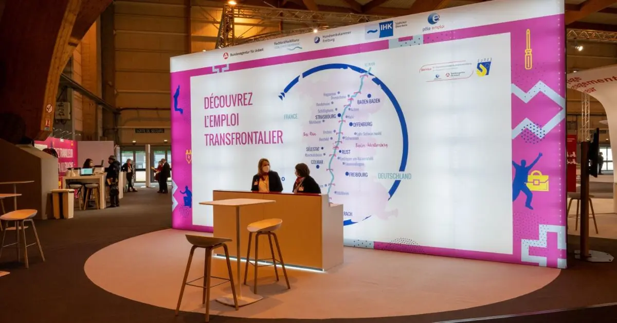 Le hall franco-allemand (hall 3)