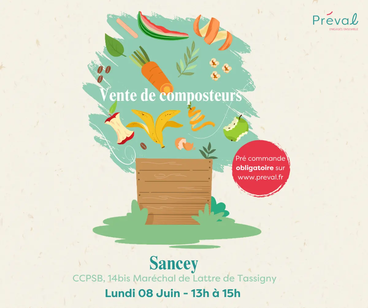 Vente de composteurs