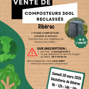Vente de composteurs et atelier compostage