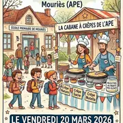 Vente de crêpes