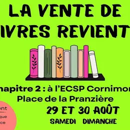 Vente de livres