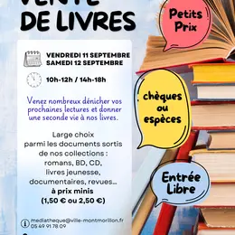 Vente de livres