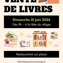 Vente de livres à Bruch