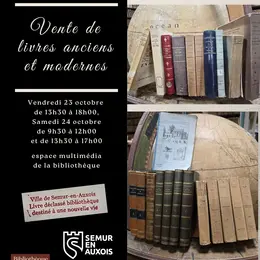 Vente de livres anciens et modernes
