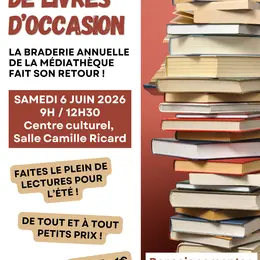 Vente de livres d'occasion