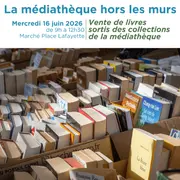 Vente de livres sortis des collections de la médiathèque