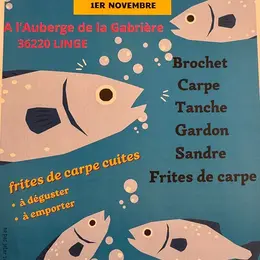 Vente de poissons à l’étang de La Gabrière