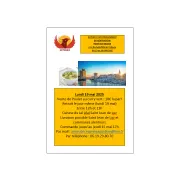 Vente de poulet au curry vert