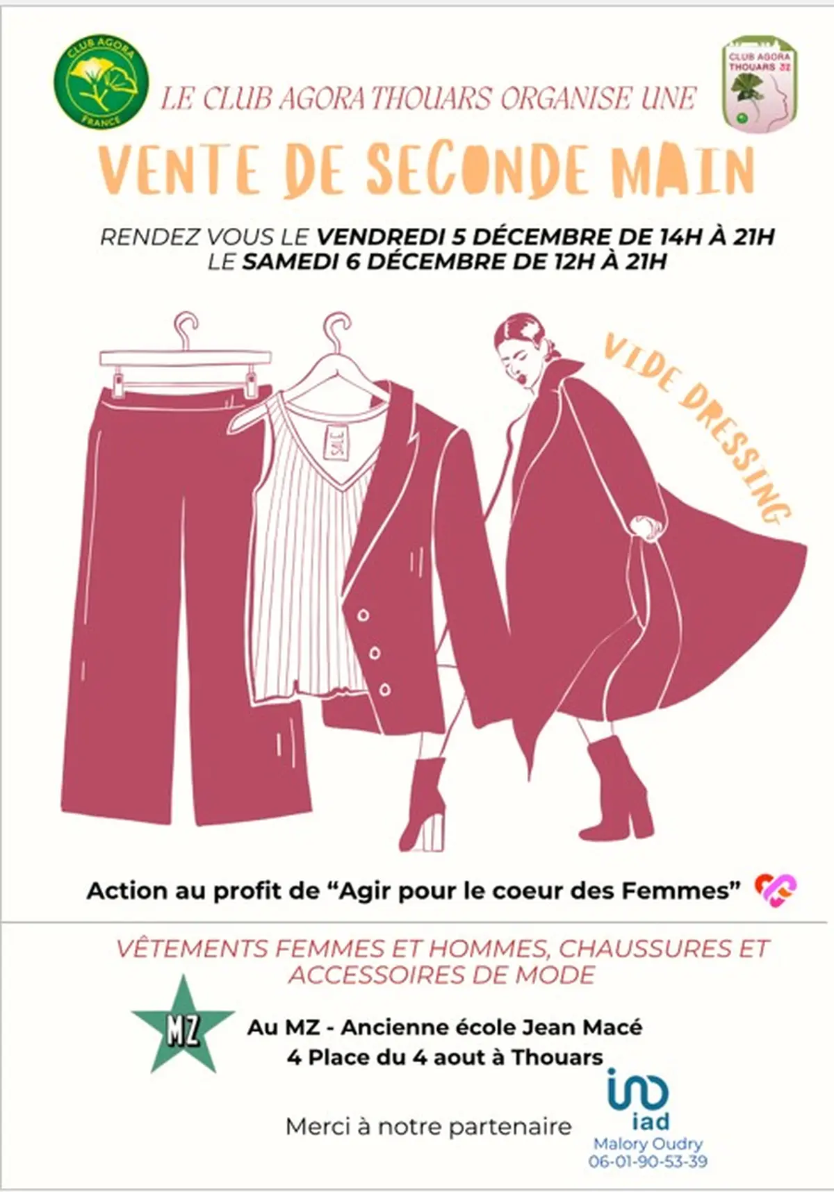 Vente de seconde main