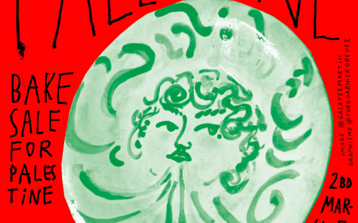 Céramiques pour la Palestine + Bake sale for Palestine