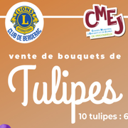 Ventes de bouquets de tulipes