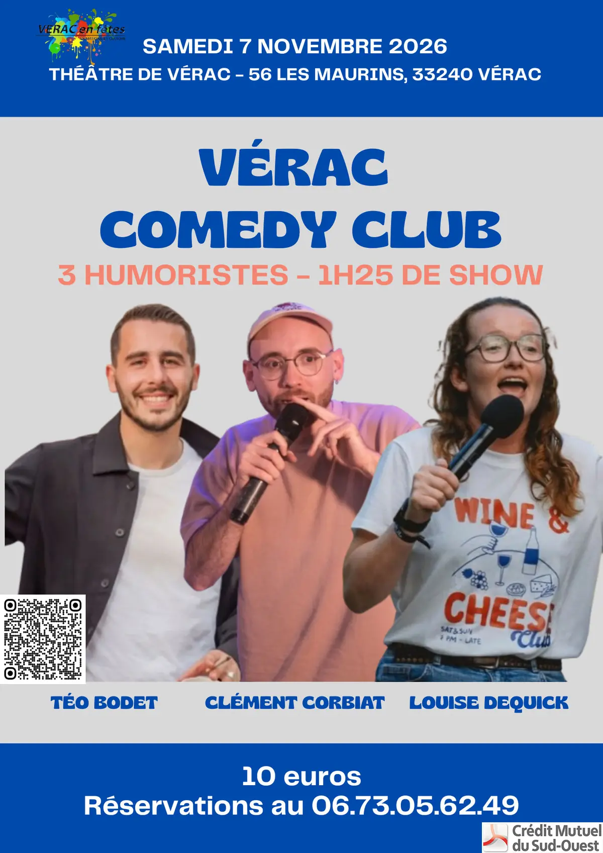 VERAC COMEDY CLUB, édition 3