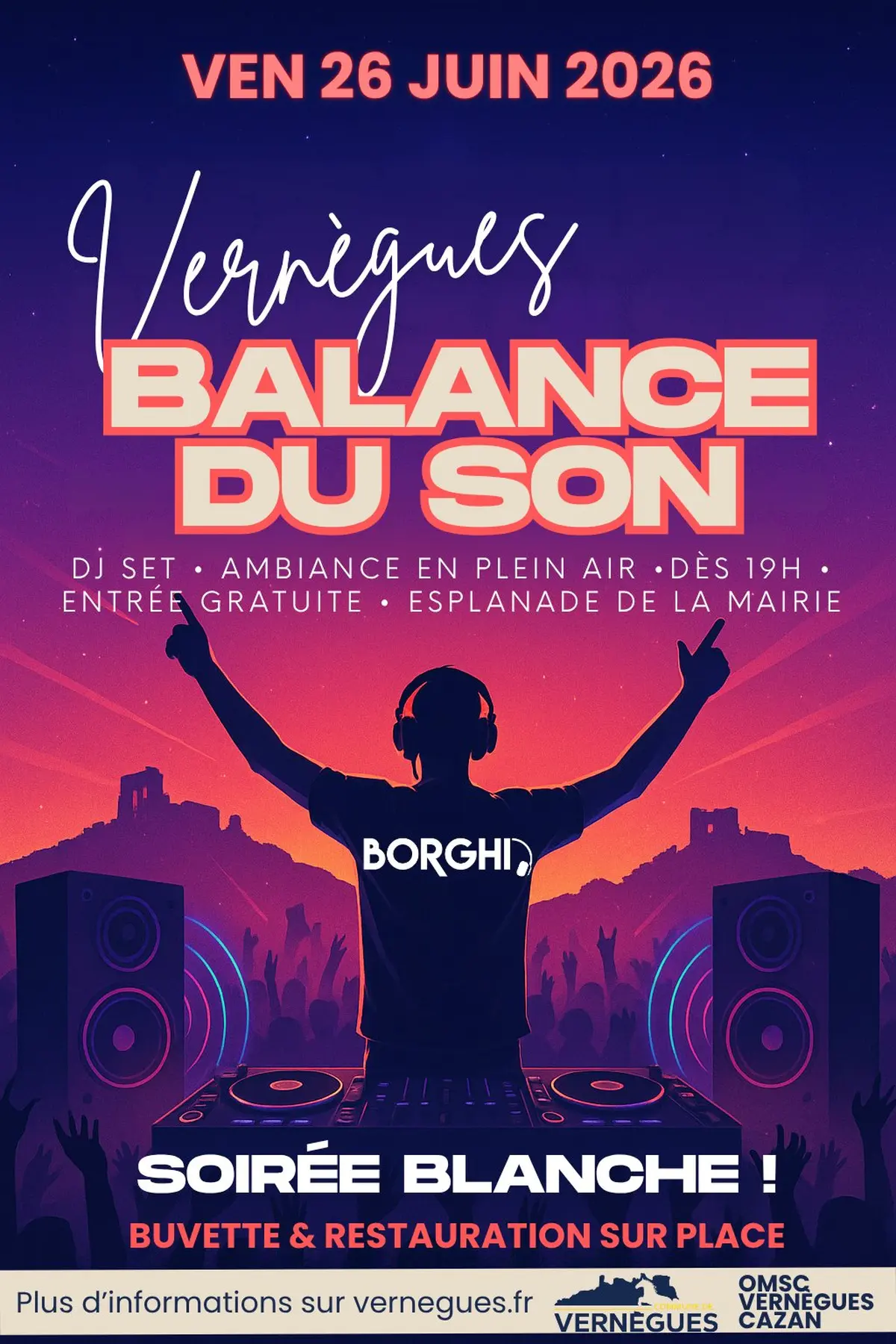 Vernègues balance du son !