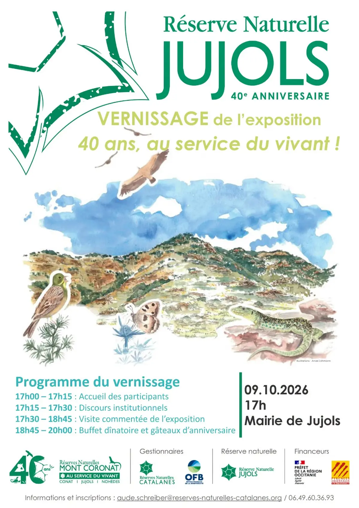 Vernissage De L'Exposition 40 Ans Au Service Du Vivant