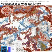 Vernissage De L'Exposition Cathiecach L’échappée Belle Chez Arabesque