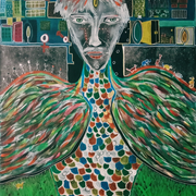 Vernissage de l'exposition de peintures de Céline Secouet