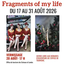 Vernissage de l'exposition de photos Fragments of my life