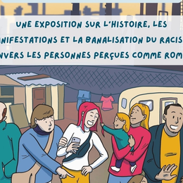 Vernissage de l'exposition  L'antitsiganisme, d'hier à aujourd'hui.