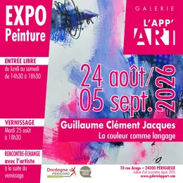 Vernissage de l'exposition La couleur comme langage - Galerie l'App'Art