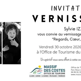 Vernissage de l'exposition Regards, cœur, présence