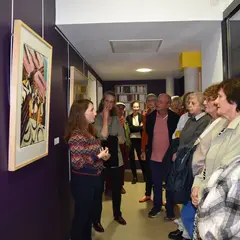 Vernissage de l'exposition Rêves d'encre