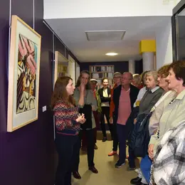 Vernissage de l'exposition Rêves d'encre