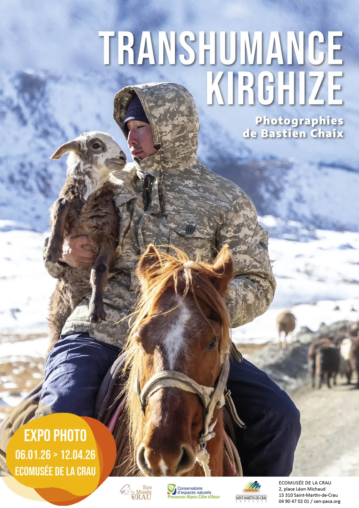 Vernissage de l’exposition Transhumance kirghize