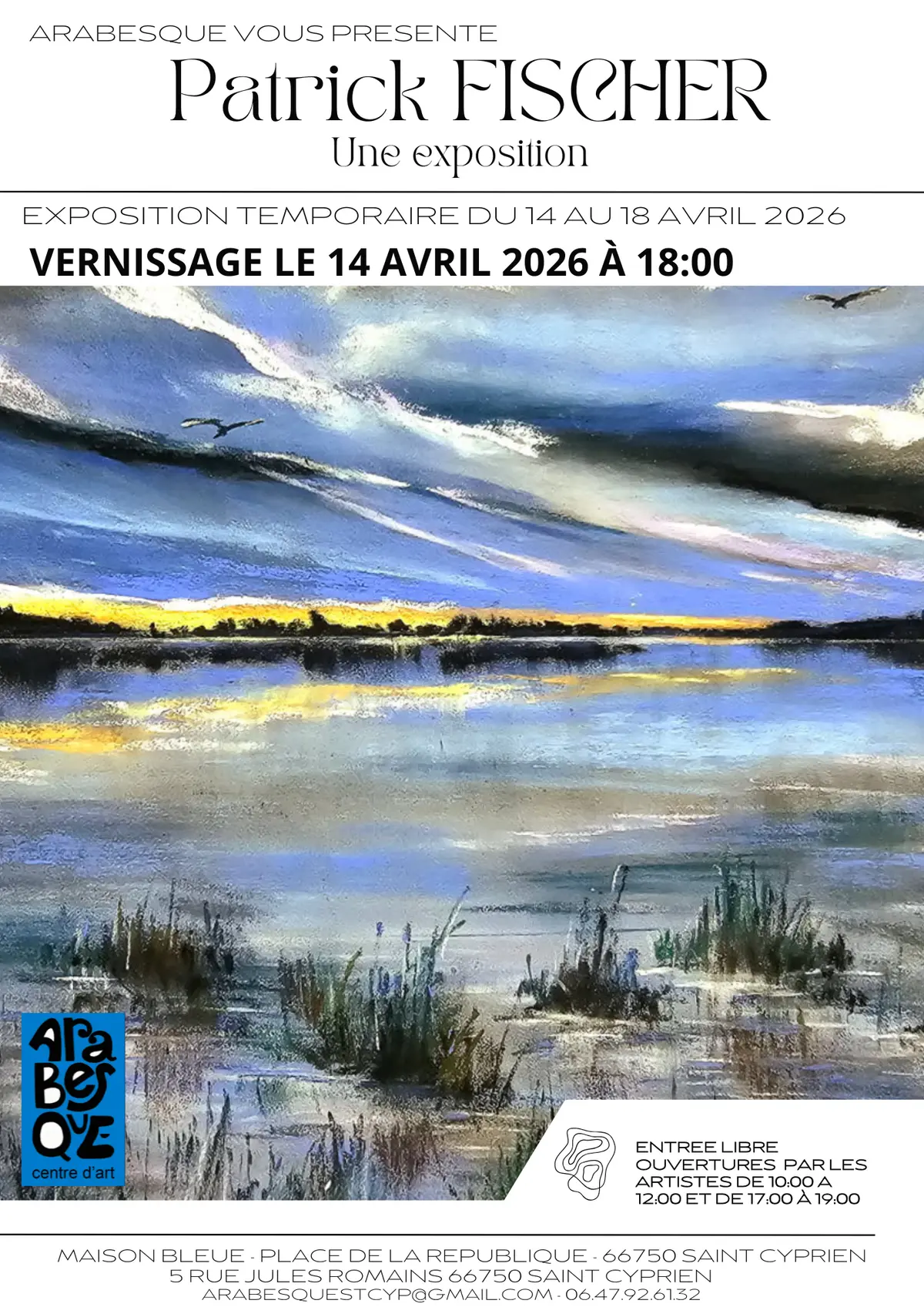 Vernissage De L'Exposition Une Exposition - Patrick Fischer Chez Arabesque