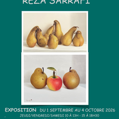 Vernissage et exposition Reza Sarrafi