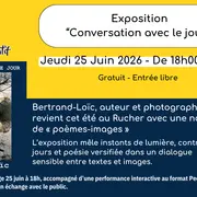 Vernissage exposition : Conversation avec le jour