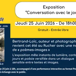 Vernissage exposition : Conversation avec le jour