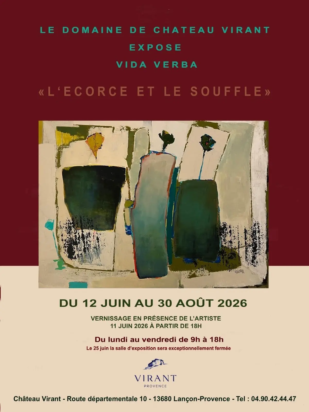 Vernissage exposition de peinture Vida Verba