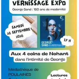 Vernissage exposition George Sand 150 ans de modernité