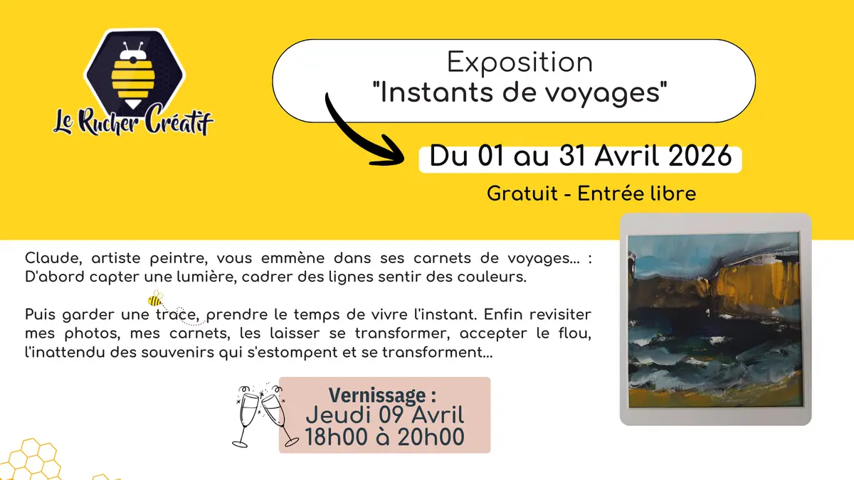 Vernissage exposition Instants de voyages