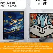 Vernissage - Exposition Paola Hochlander et Erik Bonnet