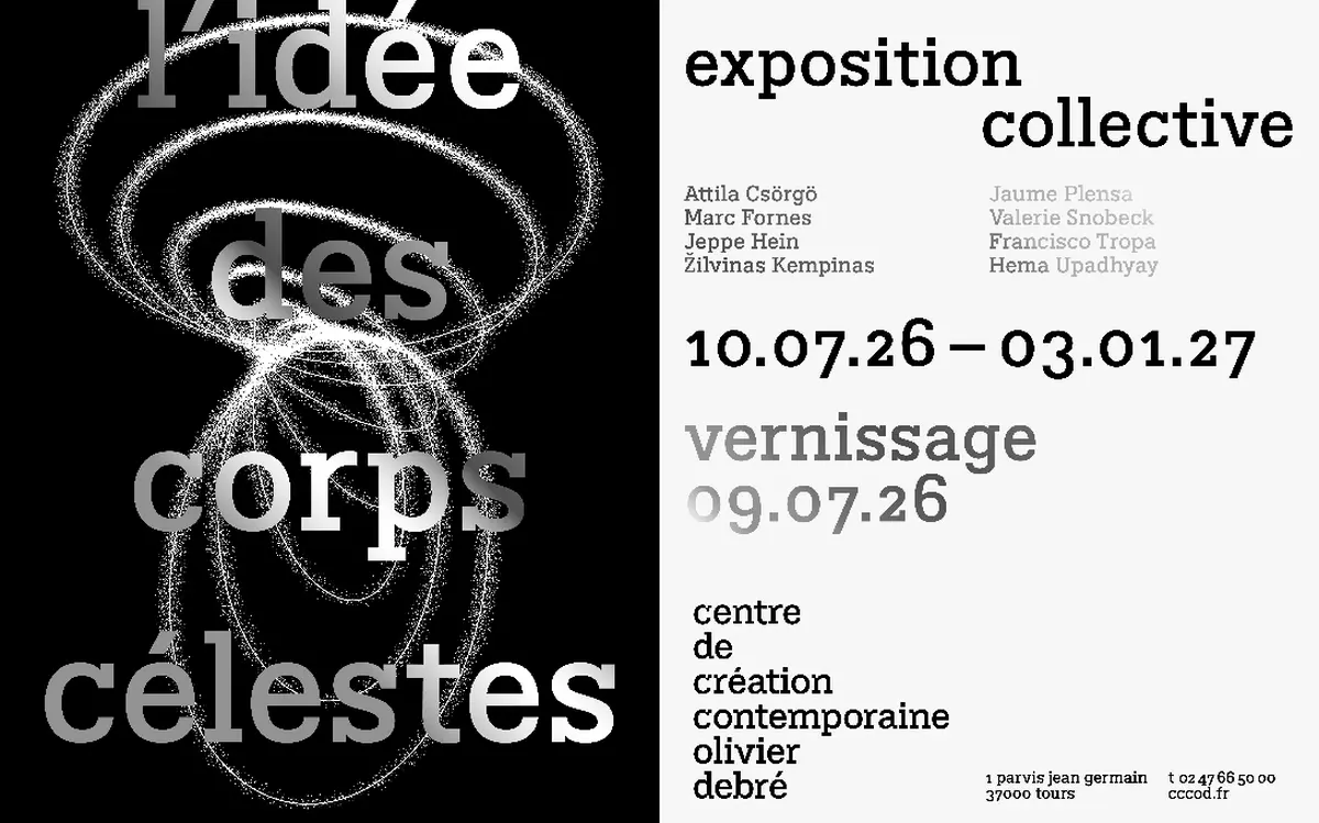 Vernissage · lidée des corps célestes
