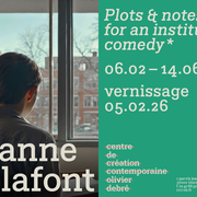 Vernissage · notes & intrigues pour une comédie institutionnelle · Suzanne Lafont